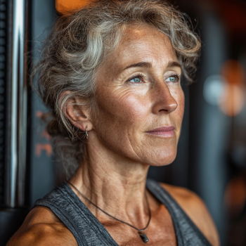 Seniori practicând exerciții de fitness în grup